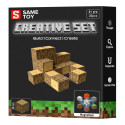 Конструктор магнітний Same Toy Creative Set Wood 20ел