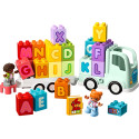 Конструктор LEGO DUPLO Town Вантажівка з абеткою