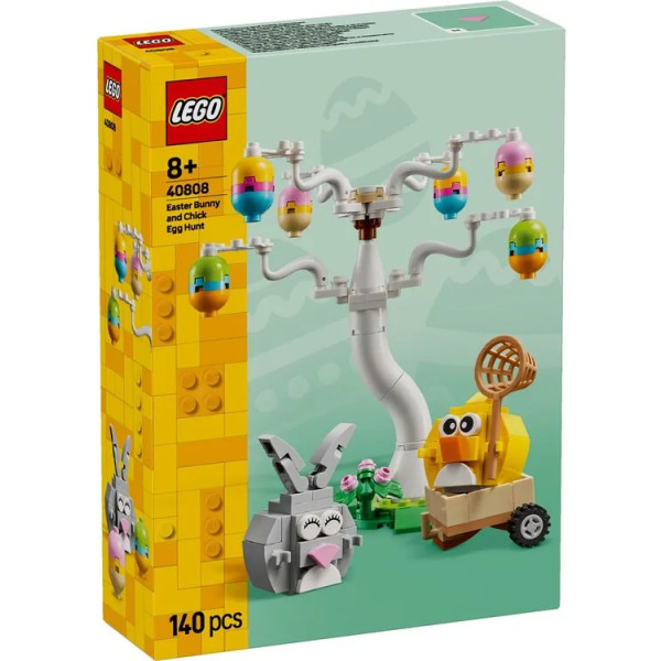 Конструктор LEGO Iconic Великодній кролик і полювання на курячі яйця