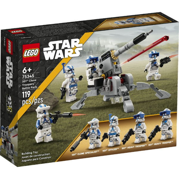 Конструктор LEGO Star Wars™ Бойовий загін бійців-клонів 501-го легіону