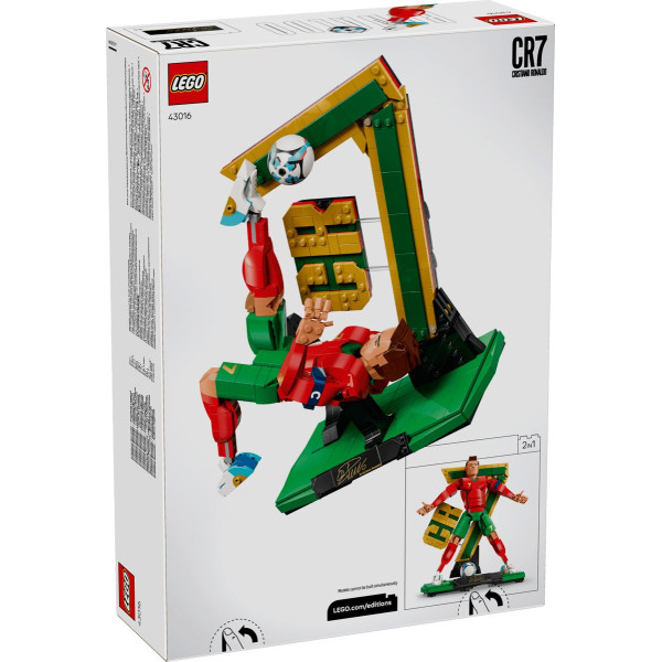 Конструктор LEGO Editions Football Кріштіану Роналду — легенда футболу