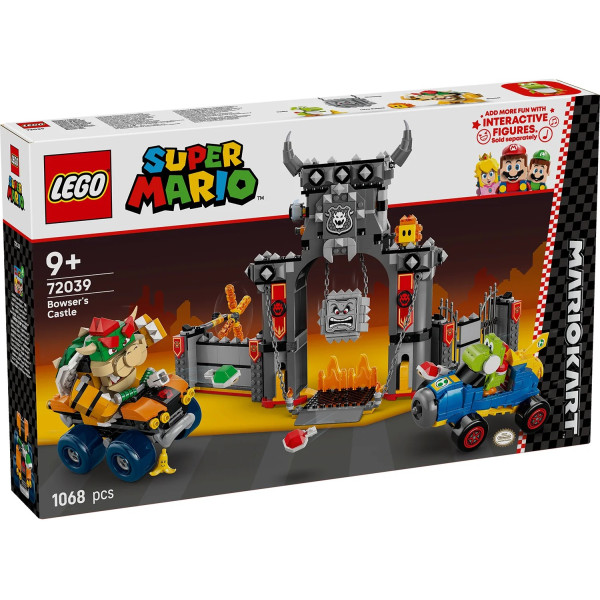 Конструктор LEGO Super Mario Mario Kart – Bowser та його замок