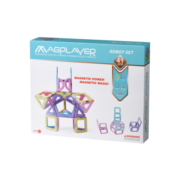 Конструктор Magplayer магнітний набір 41ел