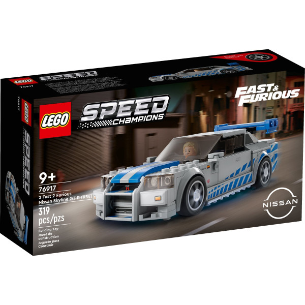 Конструктор LEGO Speed Champions Подвійний форсаж. Nissan Skyline GT-R