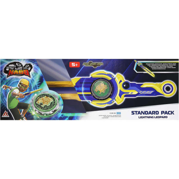 Дзиґа Infinity Nado VI Standard Pack Сліпучий Леопард (Lighting Leopard)