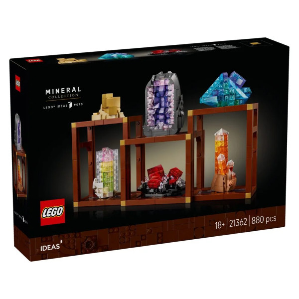 Конструктор LEGO Ideas Колекція мінералів