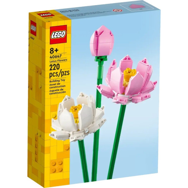 Конструктор LEGO Iconic Botanicals Квіти лотоса