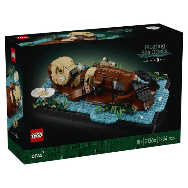 Конструктор LEGO Ideas Пливучі морські видри