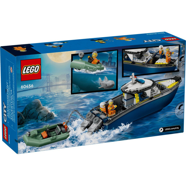 Конструктор LEGO City Переслідування на поліцейському катері