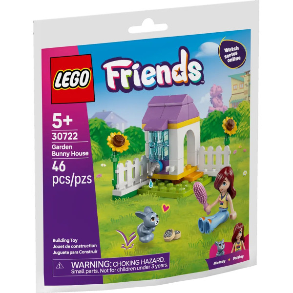 Конструктор LEGO Friends Садова хатинка для кролика