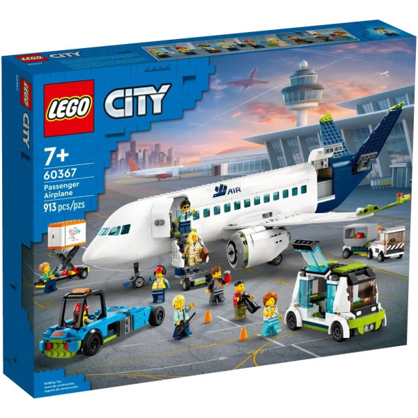 Конструктор LEGO City Пасажирський літак