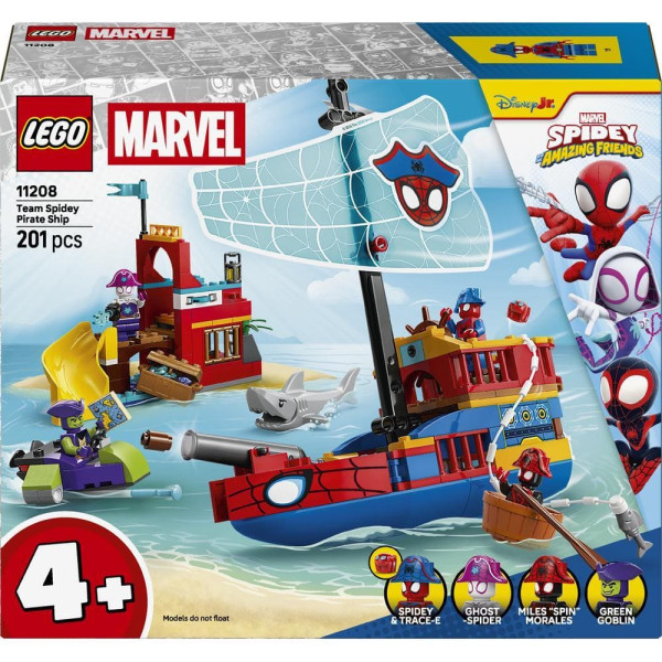 Конструктор LEGO Spidey Піратський корабель команди Павука