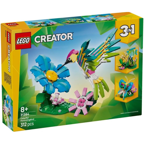 Конструктор LEGO Creator Дикі тварини: барвистий колібрі
