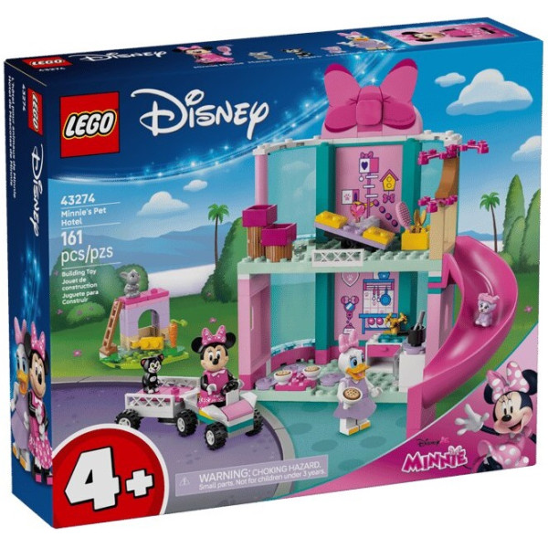 Конструктор LEGO Disney Classic Готель Мінні для домашніх улюбленців