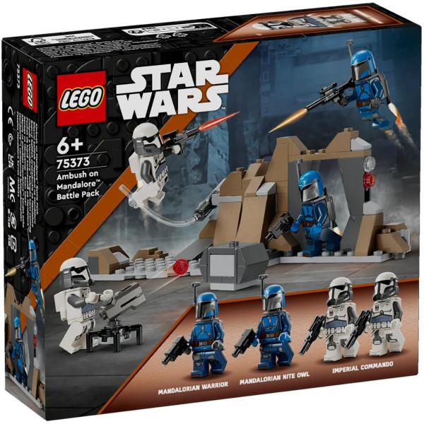 Конструктор LEGO Star Wars Бойовий комплект «Засідка на Мандалорі»