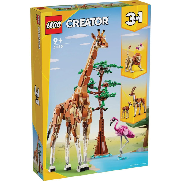 Конструктор LEGO Creator Дикі тварини сафарі