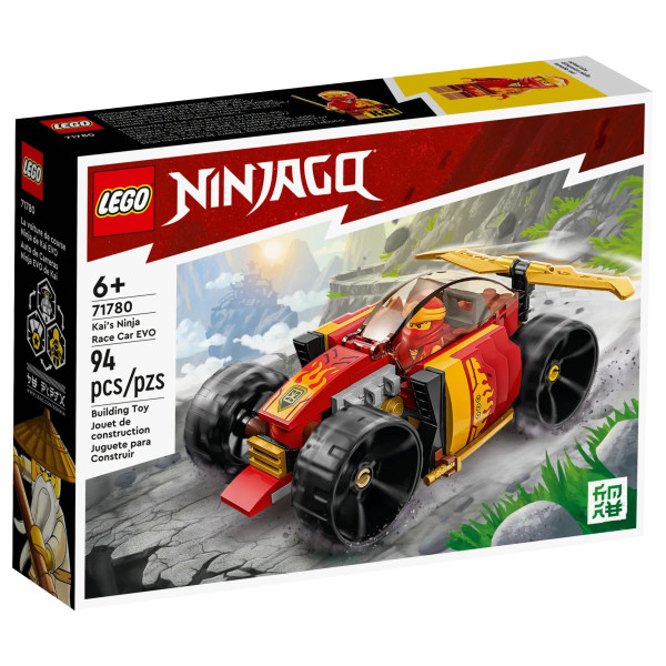 Конструктор LEGO Ninjago Гоночний автомобіль ніндзя Кая EVO