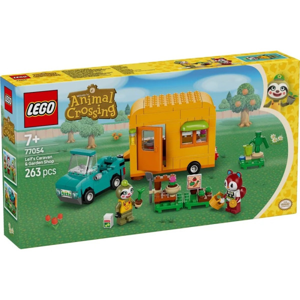 Конструктор LEGO Animal Crossing Садова крамниця і караван, що належать Leif