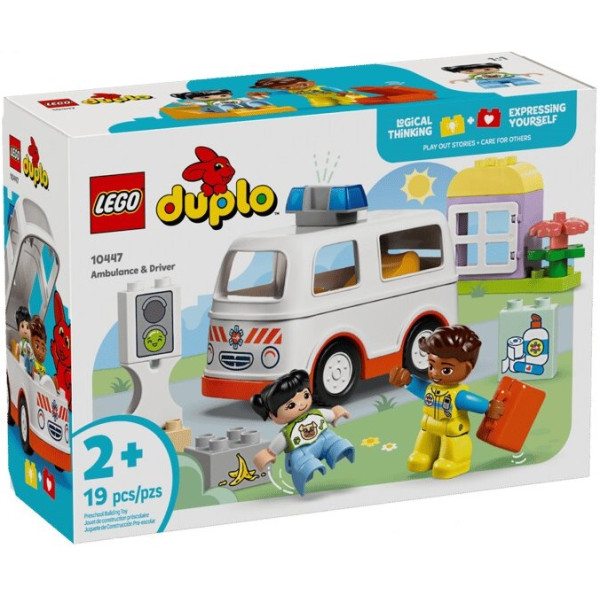 Конструктор LEGO DUPLO Town Швидка допомога та водій