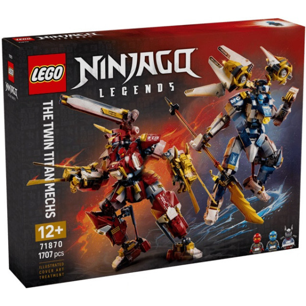 Конструктор LEGO Ninjago  Близнюки роботи-Титани