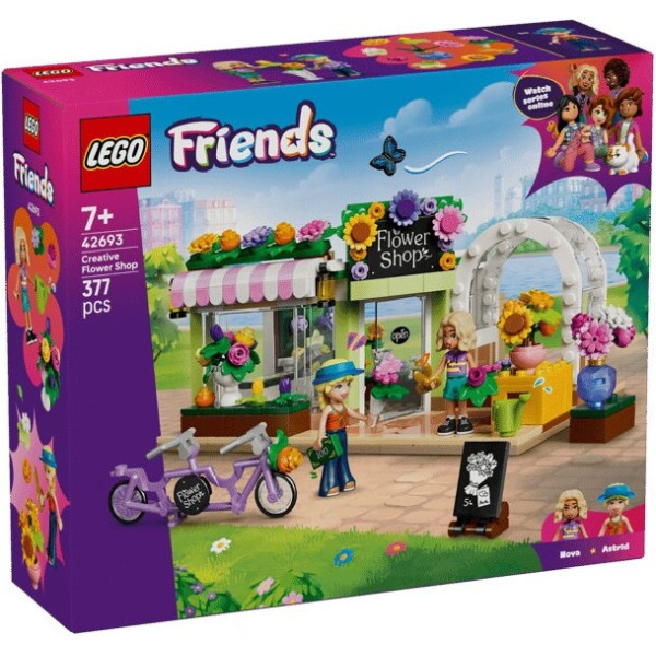 Конструктор LEGO Friends Творча квіткова крамниця