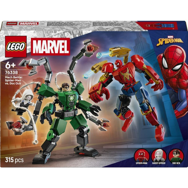 Конструктор LEGO Super Heroes Битва роботів: Людина-павук vs. Доктор Восьминог