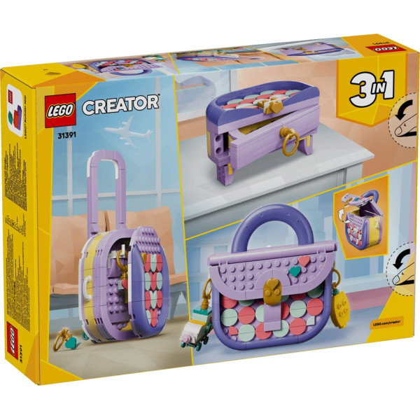 Конструктор LEGO Creator Стильна мистецька сумка з місцем для зберігання