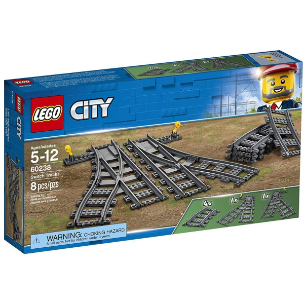 Конструктор LEGO City Стрілочний перевід