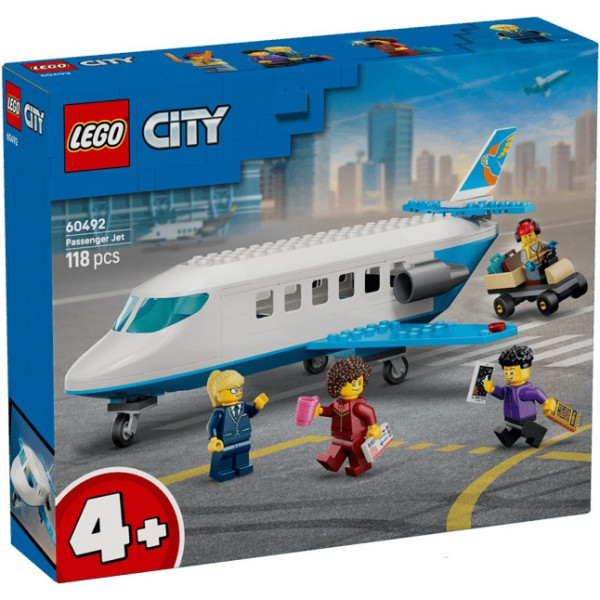 Конструктор LEGO City Пасажирський літак
