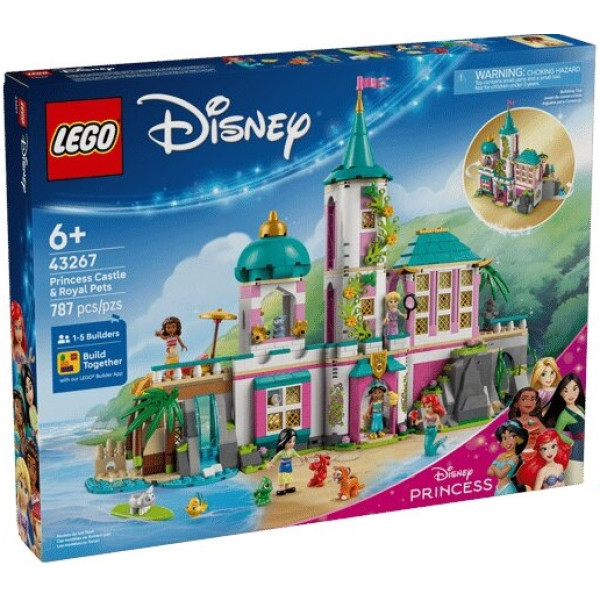 Конструктор LEGO Disney Princess Замок принцеси та королівські улюбленці