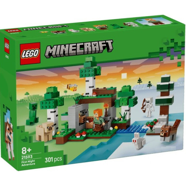 Конструктор LEGO Minecraft Пригода першої ночі