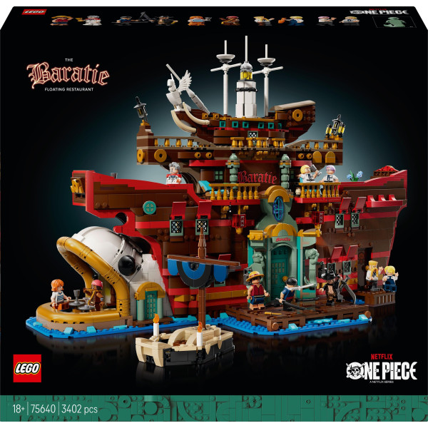 Конструктор LEGO ONE PIECE Плавучий ресторан «Бараті»