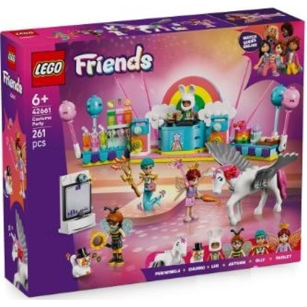 Конструктор LEGO Friends Костюмована вечірка з єдинорогом і феєю