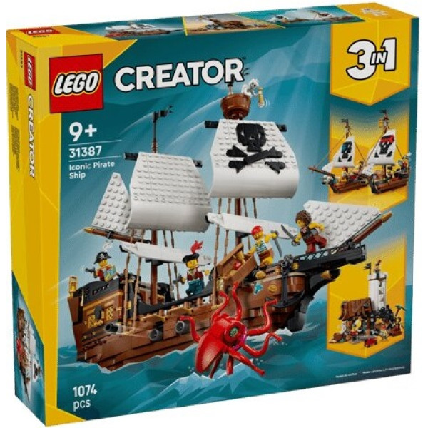 Конструктор LEGO Creator Культовий піратський корабель