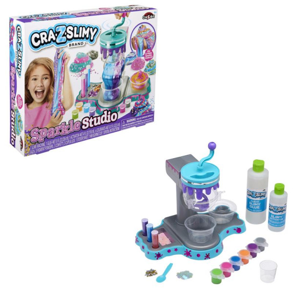 Слайм Cra-Z-Art Glitter Sparkle Studio, набір 22од