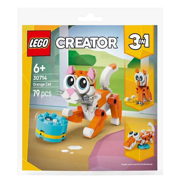 Конструктор LEGO recruitment Creator Помаранчевий кіт