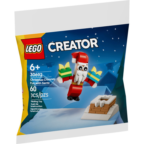 Конструктор LEGO recruitment Creator Різдвяні забави з димарем із Сантою