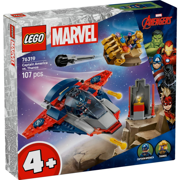 Конструктор LEGO Super Heroes Капітан Америка проти Таноса