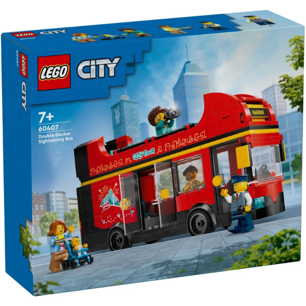 Конструктор LEGO City Червоний двоповерховий екскурсійний автобус
