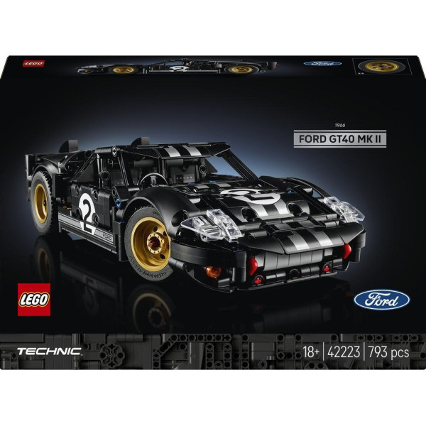 Конструктор LEGO Technic Автомобіль для перегонів Ford GT40 MKII 1966 року