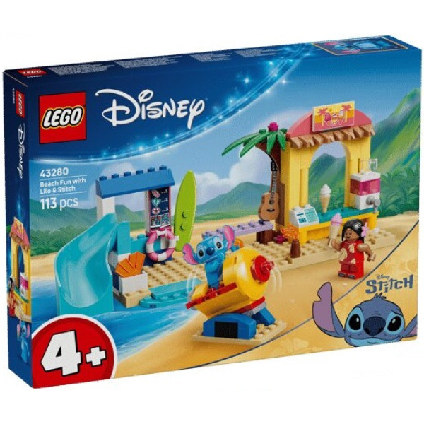 Конструктор LEGO Disney Classic Веселощі на пляжі з Ліло і Стічем