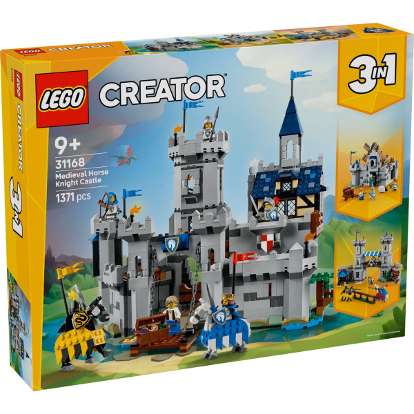 Конструктор LEGO Creator Середньовічний замок із лицарем на коні
