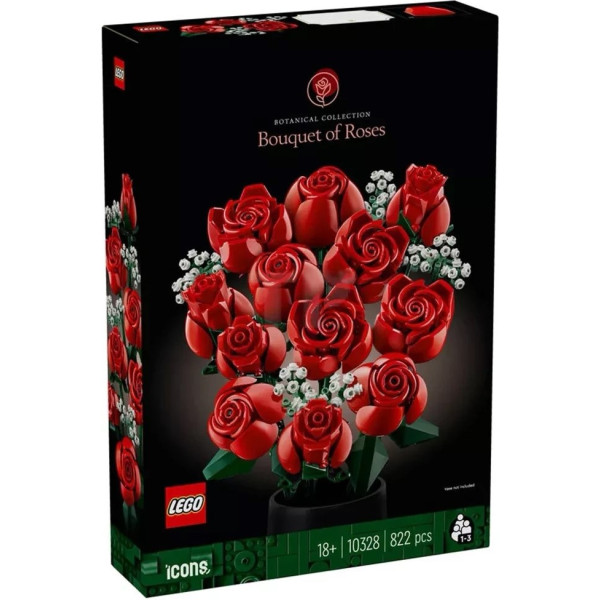 Конструктор LEGO Icons Botanicals Букет троянд