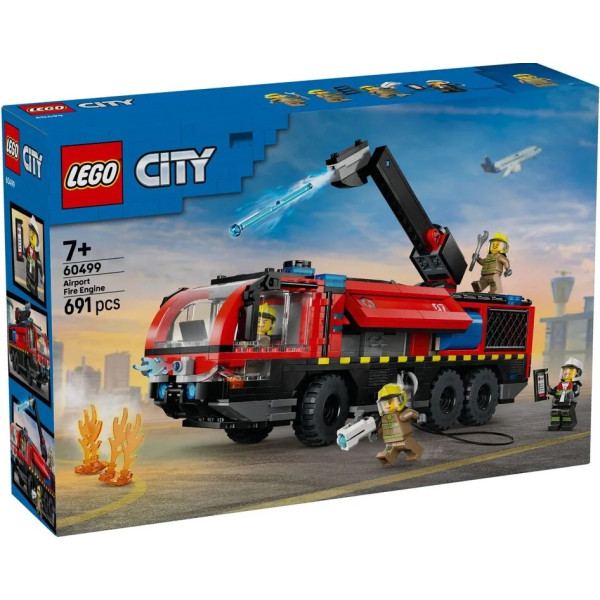 Конструктор LEGO City Пожежна вантажівка в аеропорту