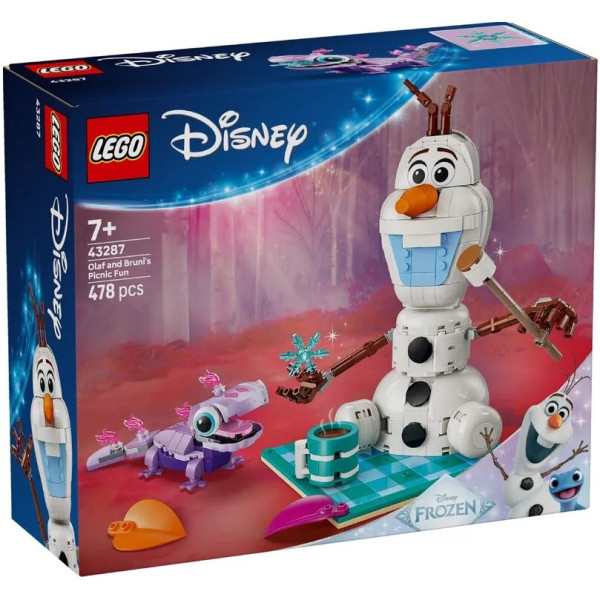 Конструктор LEGO Disney Princess Веселощі на пікніку Олафа та Бруні