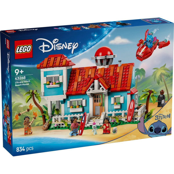 Конструктор LEGO Disney Classic Пляжний будинок Ліло і Стіч