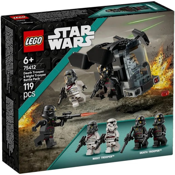 Конструктор LEGO Star Wars Бойовий набір «Боєць смерті і Нічний піхотинець»