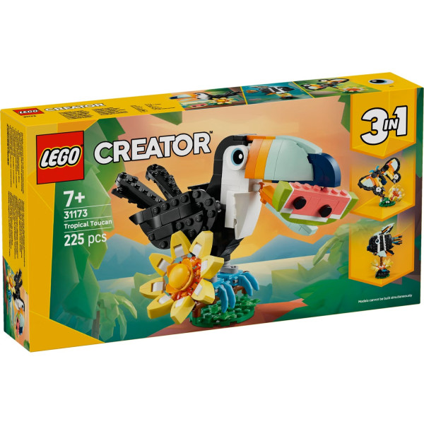 Конструктор LEGO Creator Дикі тварини: тропічний тукан