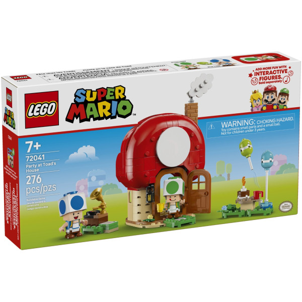 Конструктор LEGO Super Mario Вечірка в будинку Toad