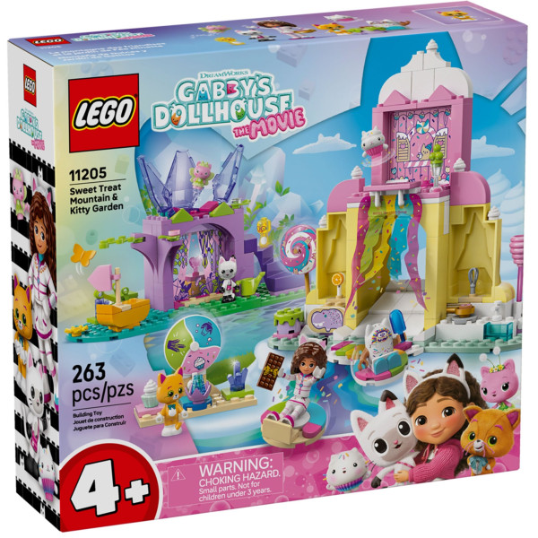 Конструктор LEGO Gabby's Dollhouse Гора солодощів і сад Кітті